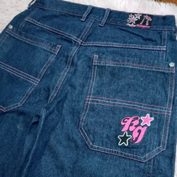 Kik Wear × Kik Girl y2k super wideleg skater jeans w/big pockets! Taking offers! - Picture 4 of 16